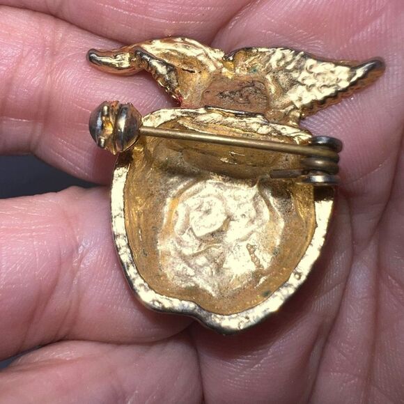Vintage MCM Apple Brooch - Picture 6 of 8